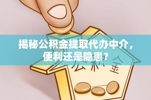横山揭秘公积金提取代办中介，便利还是隐患？