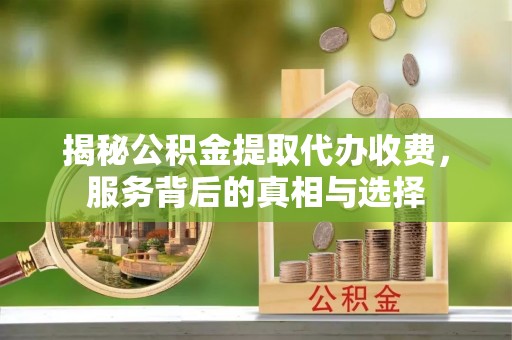 横山揭秘公积金提取代办收费，服务背后的真相与选择