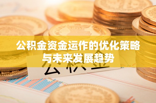 横山公积金资金运作的优化策略与未来发展趋势